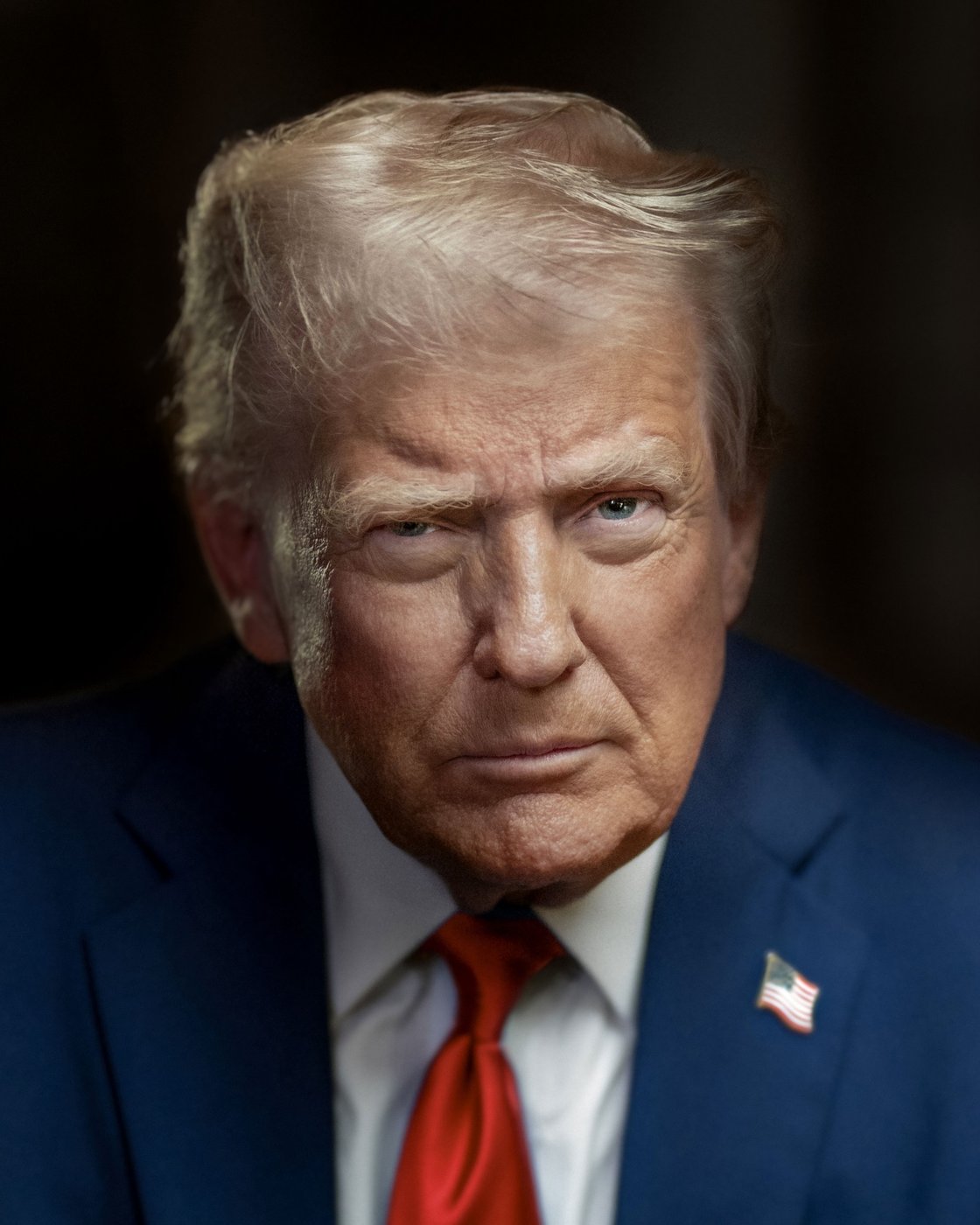 Official portrait of President Donald Trump
